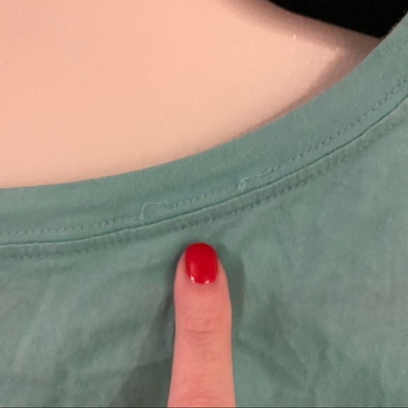 ❌SOLD! Active Basic Light Green Short Sleeve Tee Shirt - Picture 4 of 5